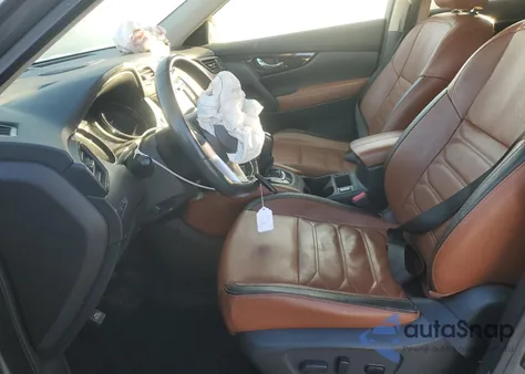 2017 Nissan Rogue Sv z USA, uszkodzony, nr VIN 5N1AT2MVXHC759998